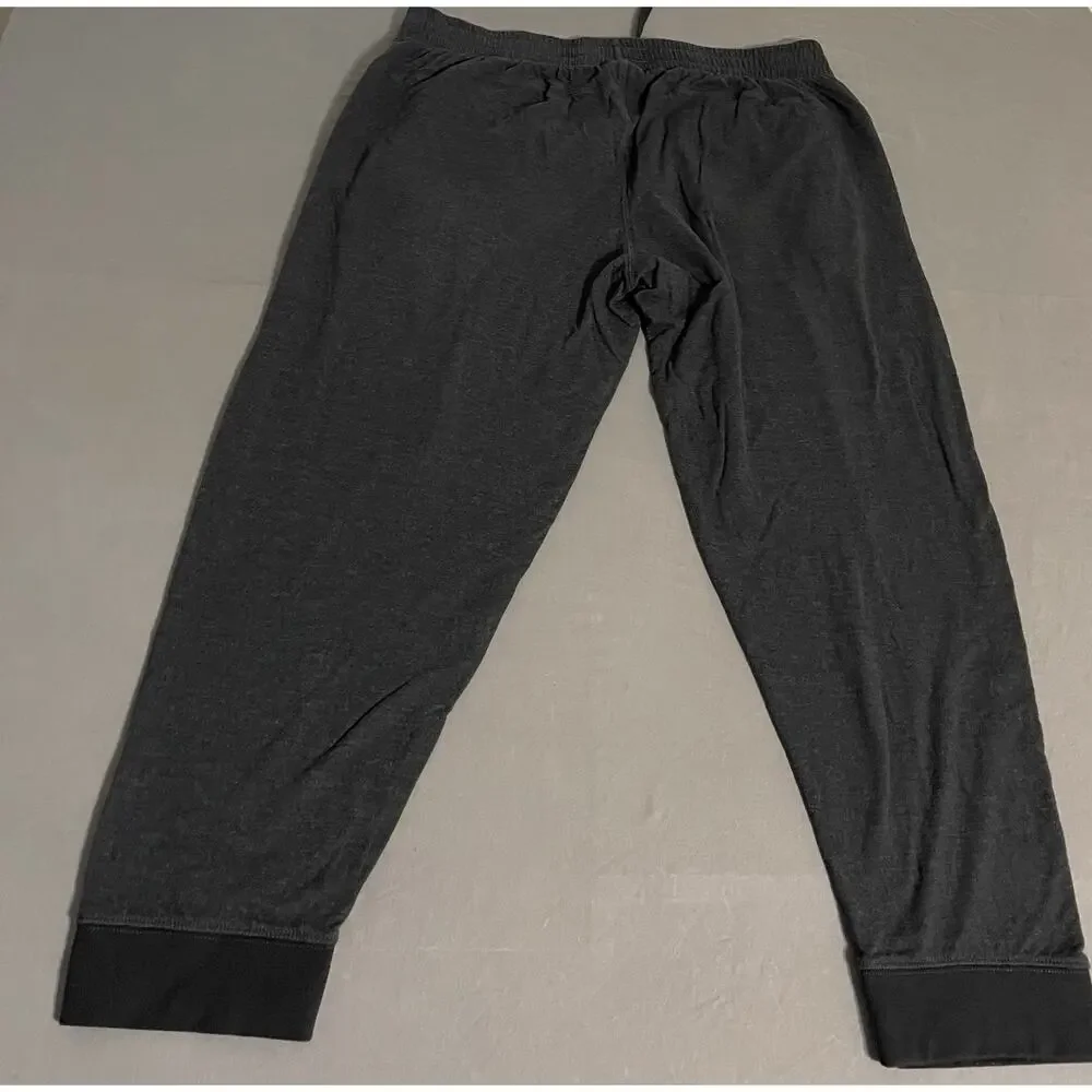 Champion Georgia Bulldogs Fleece Sweatpants XL UGA Logo Gray Excellent Cond